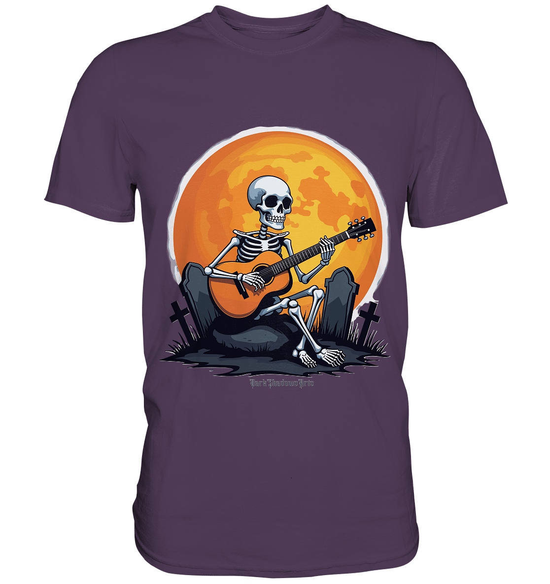 Skeleton Serenade - Premium Shirt | Unisex - Shirts | Dark Shadows Arts