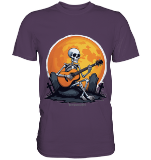 Skeleton Serenade - Premium Shirt | Unisex - Shirts | Dark Shadows Arts