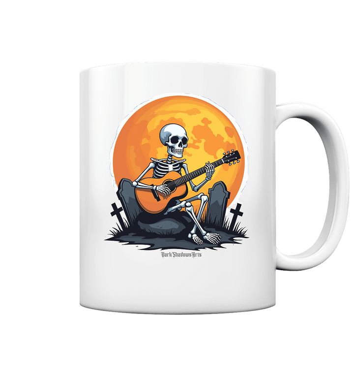 Skeleton Serenade - Tasse glossy | Trinkgefäße | Dark Shadows Arts