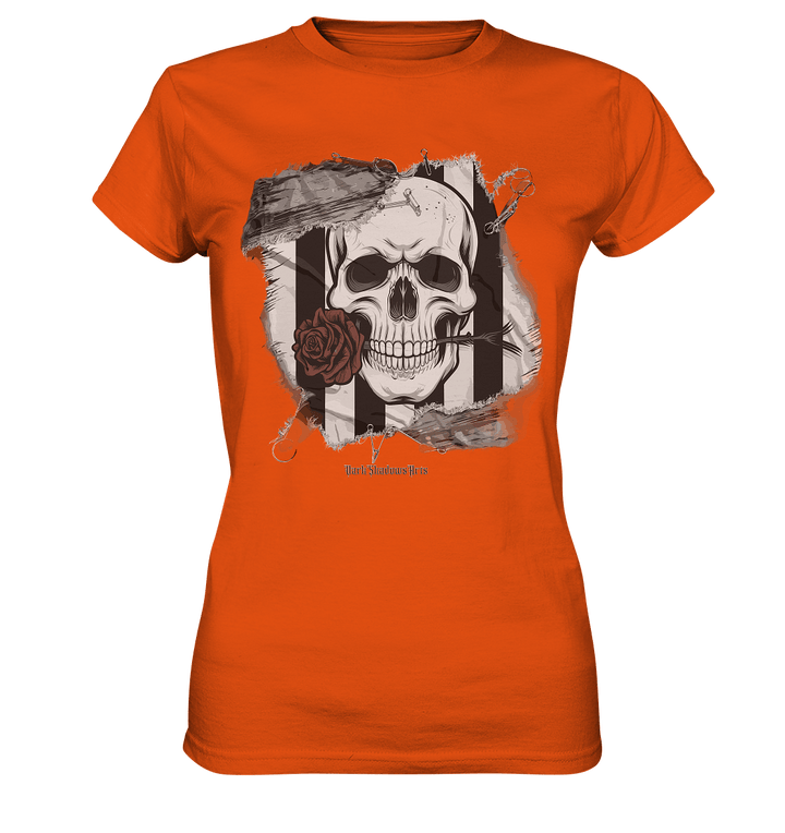 Skull and Roses - Ladies Premium Shirt | Lady - Shirts | Dark Shadows Arts