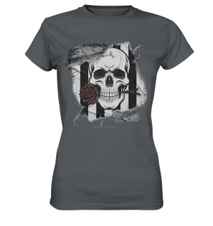 Skull and Roses - Ladies Premium Shirt | Lady - Shirts | Dark Shadows Arts