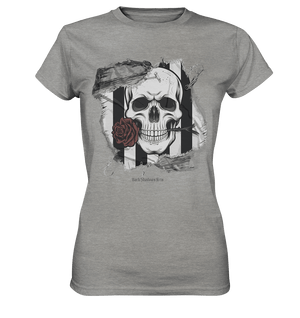 Skull and Roses - Ladies Premium Shirt | Lady - Shirts | Dark Shadows Arts