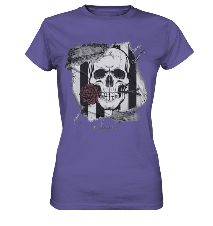Skull and Roses - Ladies Premium Shirt | Lady - Shirts | Dark Shadows Arts