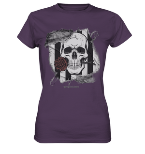 Skull and Roses - Ladies Premium Shirt | Lady - Shirts | Dark Shadows Arts