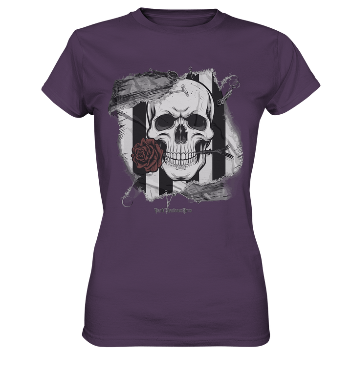 Skull and Roses - Ladies Premium Shirt | Lady - Shirts | Dark Shadows Arts