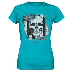 Skull and Roses - Ladies Premium Shirt | Lady - Shirts | Dark Shadows Arts