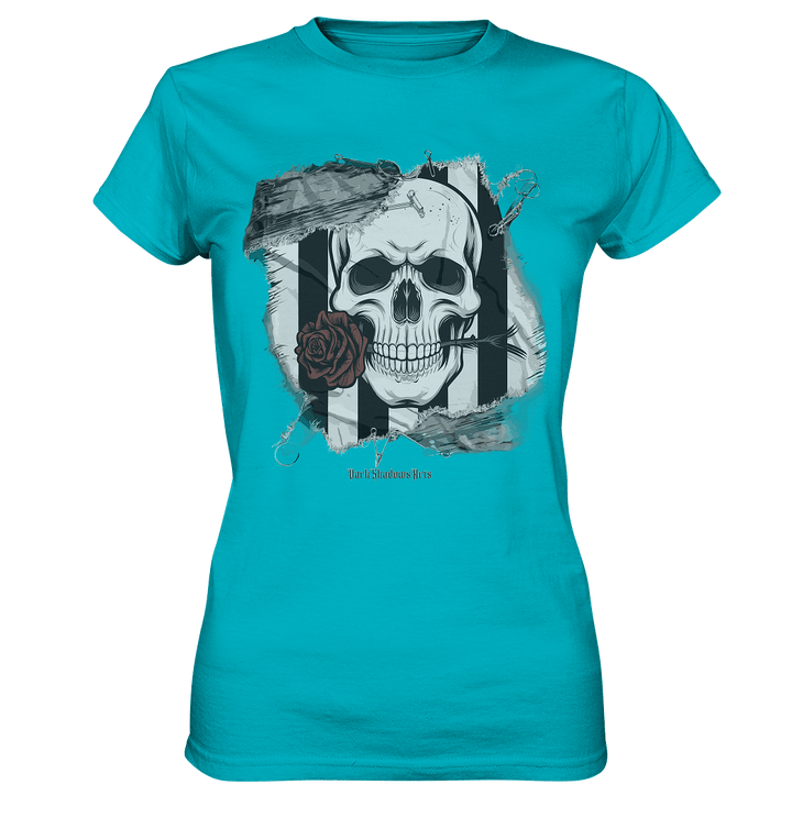 Skull and Roses - Ladies Premium Shirt | Lady - Shirts | Dark Shadows Arts