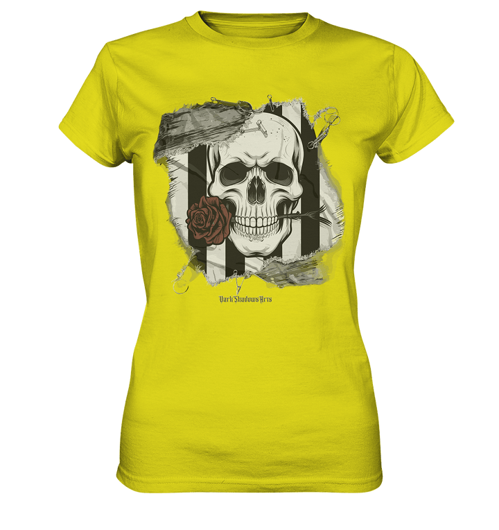 Skull and Roses - Ladies Premium Shirt | Lady - Shirts | Dark Shadows Arts