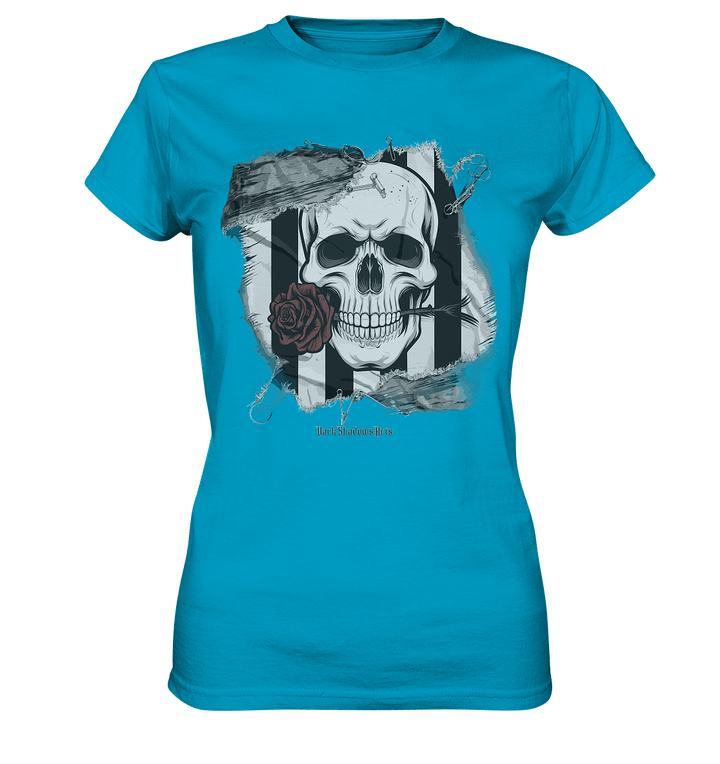 Skull and Roses - Ladies Premium Shirt | Lady - Shirts | Dark Shadows Arts