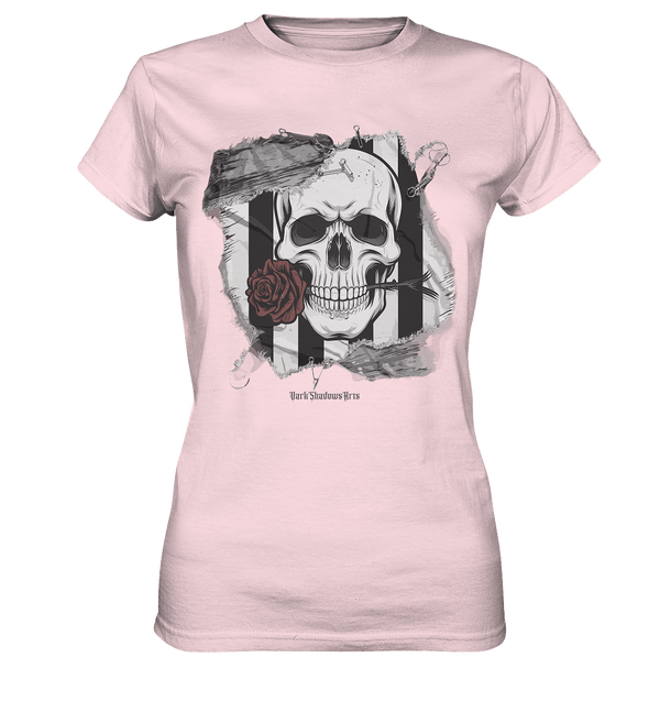 Skull and Roses - Ladies Premium Shirt | Lady - Shirts | Dark Shadows Arts