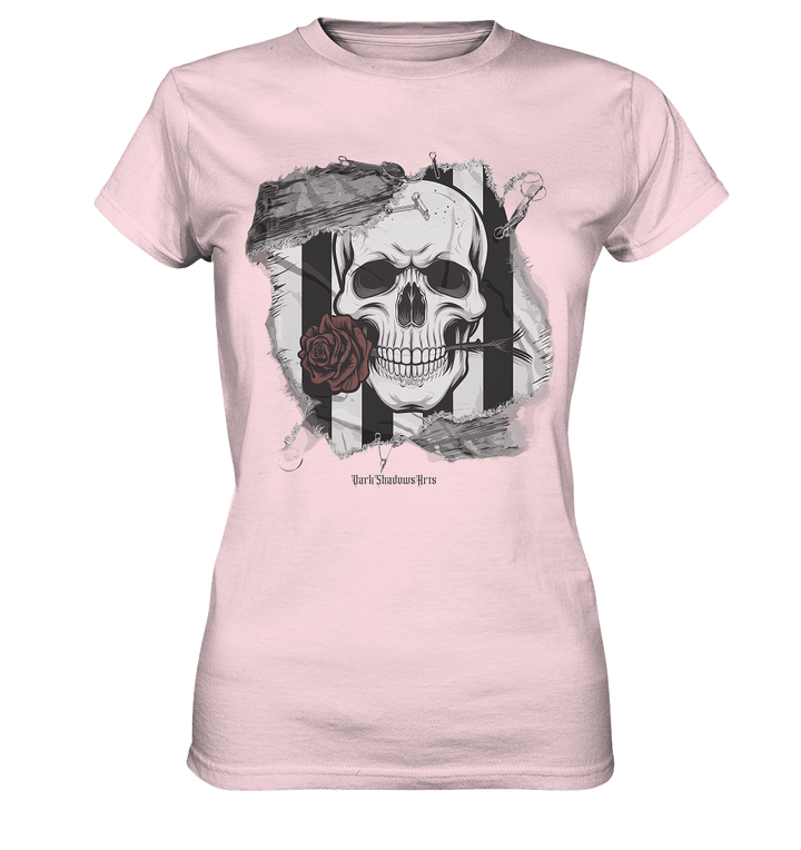 Skull and Roses - Ladies Premium Shirt | Lady - Shirts | Dark Shadows Arts