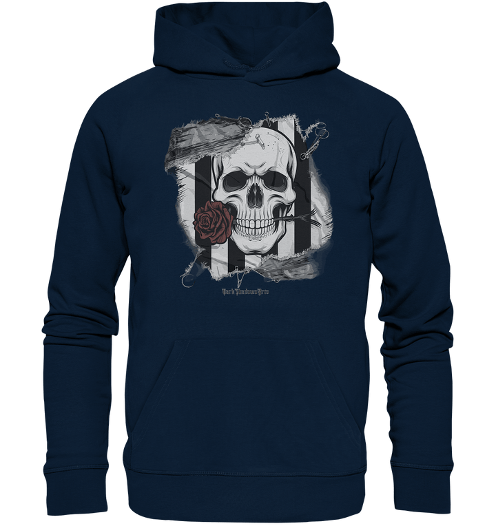 Skull and Roses - Organic Hoodie | Hoodies | Dark Shadows Arts