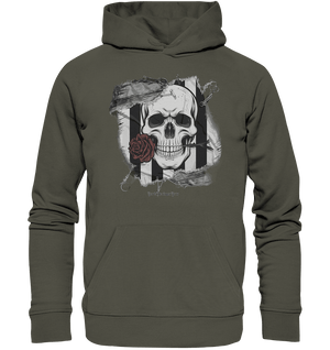 Skull and Roses - Organic Hoodie | Hoodies | Dark Shadows Arts