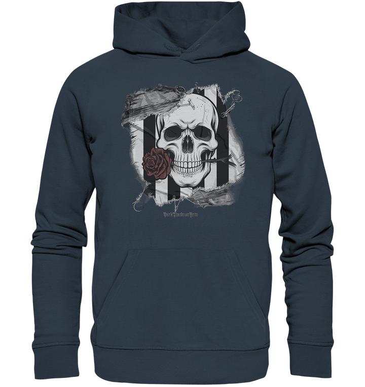 Skull and Roses - Organic Hoodie | Hoodies | Dark Shadows Arts