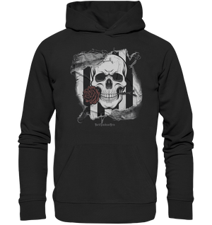 Skull and Roses - Organic Hoodie | Hoodies | Dark Shadows Arts