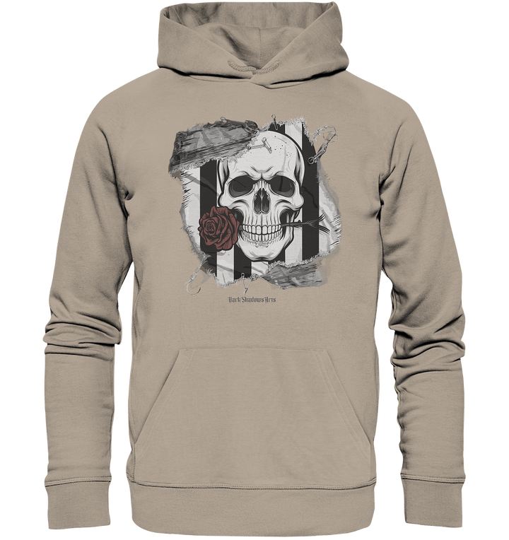 Skull and Roses - Organic Hoodie | Hoodies | Dark Shadows Arts