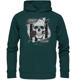 Skull and Roses - Organic Hoodie | Hoodies | Dark Shadows Arts