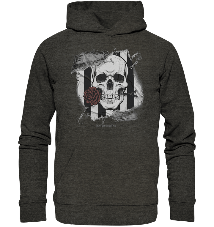 Skull and Roses - Organic Hoodie | Hoodies | Dark Shadows Arts