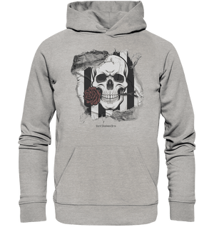 Skull and Roses - Organic Hoodie | Hoodies | Dark Shadows Arts