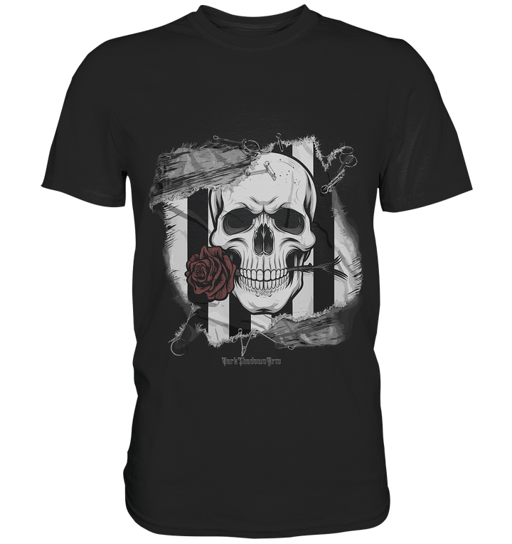 Skull and Roses - Premium Shirt | Unisex - Shirts | Dark Shadows Arts