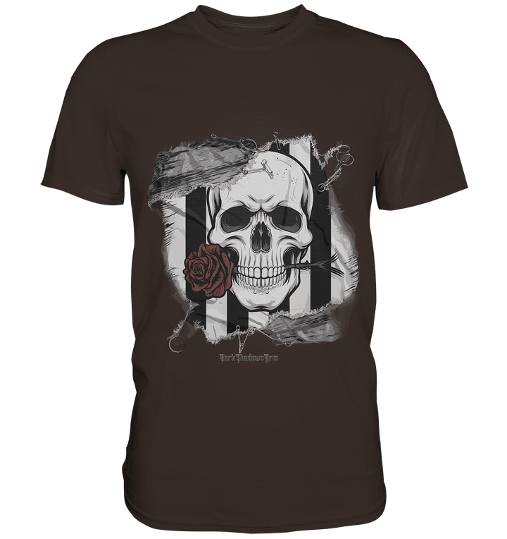 Skull and Roses - Premium Shirt | Unisex - Shirts | Dark Shadows Arts