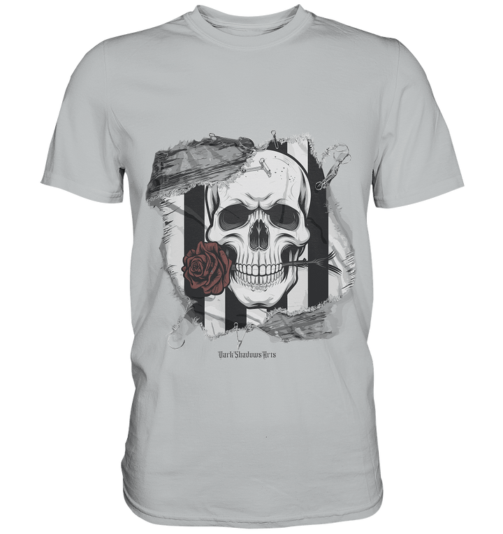 Skull and Roses - Premium Shirt | Unisex - Shirts | Dark Shadows Arts