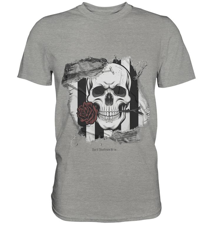 Skull and Roses - Premium Shirt | Unisex - Shirts | Dark Shadows Arts