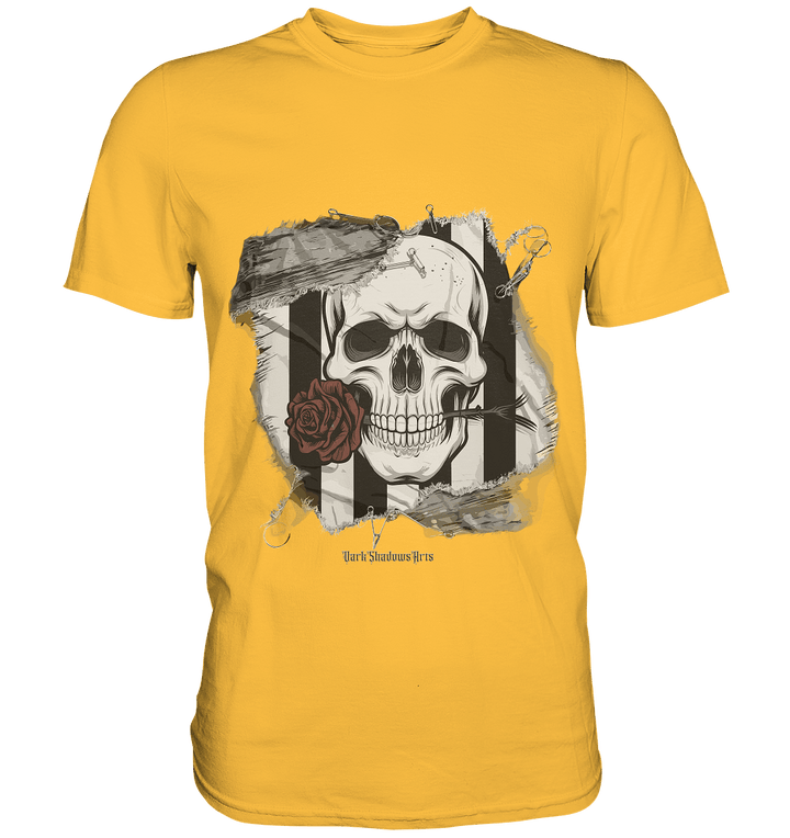 Skull and Roses - Premium Shirt | Unisex - Shirts | Dark Shadows Arts