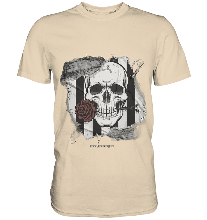 Skull and Roses - Premium Shirt | Unisex - Shirts | Dark Shadows Arts