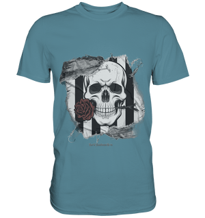 Skull and Roses - Premium Shirt | Unisex - Shirts | Dark Shadows Arts