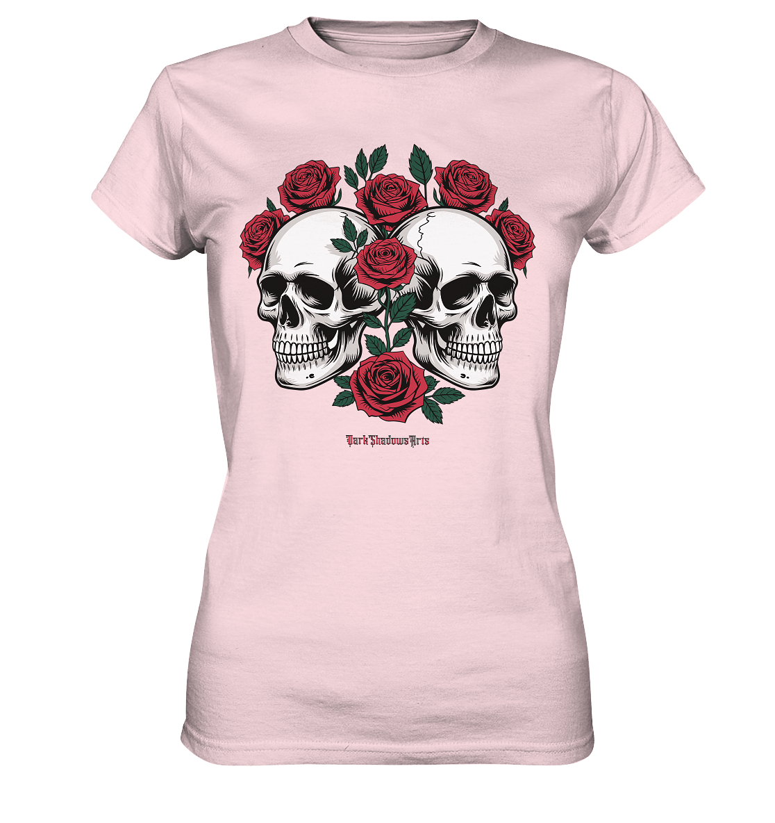Skulls & Roses – Zwischen Leben, Tod & dunkler Eleganz - Ladies Premium Shirt | Lady - Shirts | Dark Shadows Arts