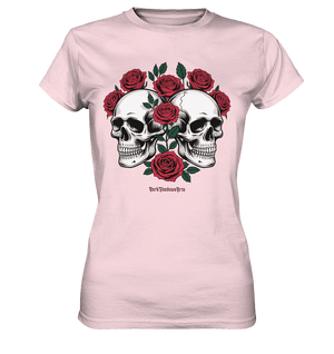 Skulls & Roses – Zwischen Leben, Tod & dunkler Eleganz - Ladies Premium Shirt | Lady - Shirts | Dark Shadows Arts