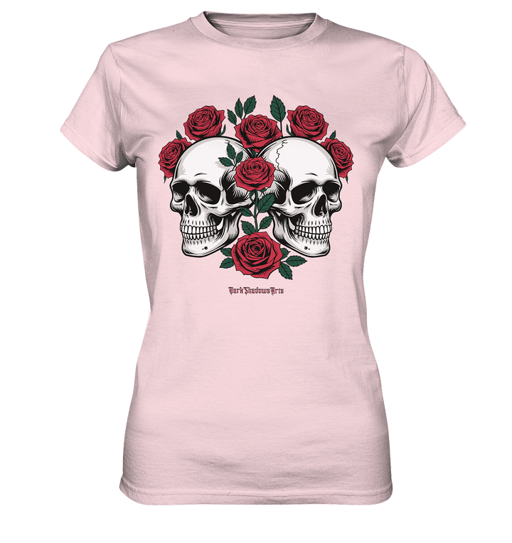 Skulls & Roses – Zwischen Leben, Tod & dunkler Eleganz - Ladies Premium Shirt | Lady - Shirts | Dark Shadows Arts