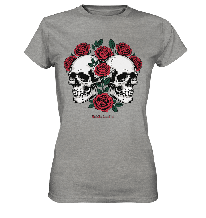 Skulls & Roses – Zwischen Leben, Tod & dunkler Eleganz - Ladies Premium Shirt | Lady - Shirts | Dark Shadows Arts