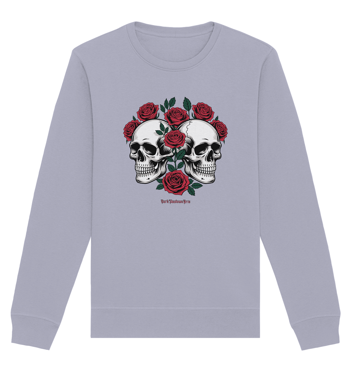 Skulls & Roses – Zwischen Leben, Tod & dunkler Eleganz - Organic Basic Unisex Sweatshirt | Sweatshirts | Dark Shadows Arts