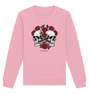 Skulls & Roses – Zwischen Leben, Tod & dunkler Eleganz - Organic Basic Unisex Sweatshirt | Sweatshirts | Dark Shadows Arts