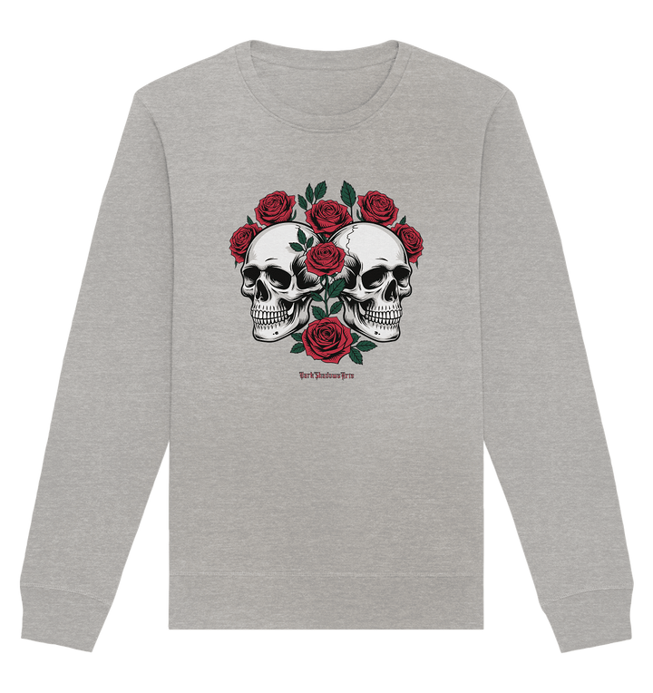 Skulls & Roses – Zwischen Leben, Tod & dunkler Eleganz - Organic Basic Unisex Sweatshirt | Sweatshirts | Dark Shadows Arts