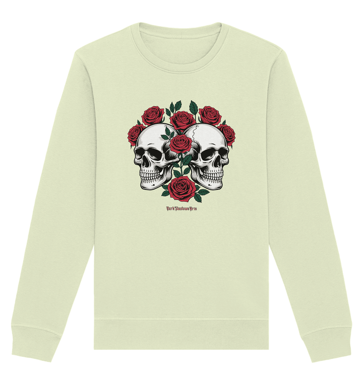 Skulls & Roses – Zwischen Leben, Tod & dunkler Eleganz - Organic Basic Unisex Sweatshirt | Sweatshirts | Dark Shadows Arts