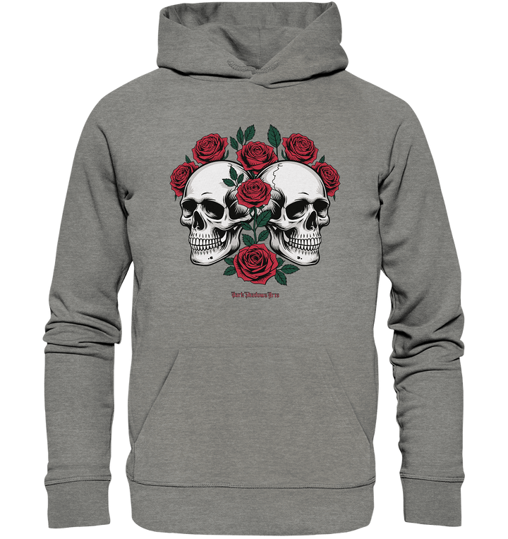 Skulls & Roses – Zwischen Leben, Tod & dunkler Eleganz - Organic Hoodie | Hoodies | Dark Shadows Arts