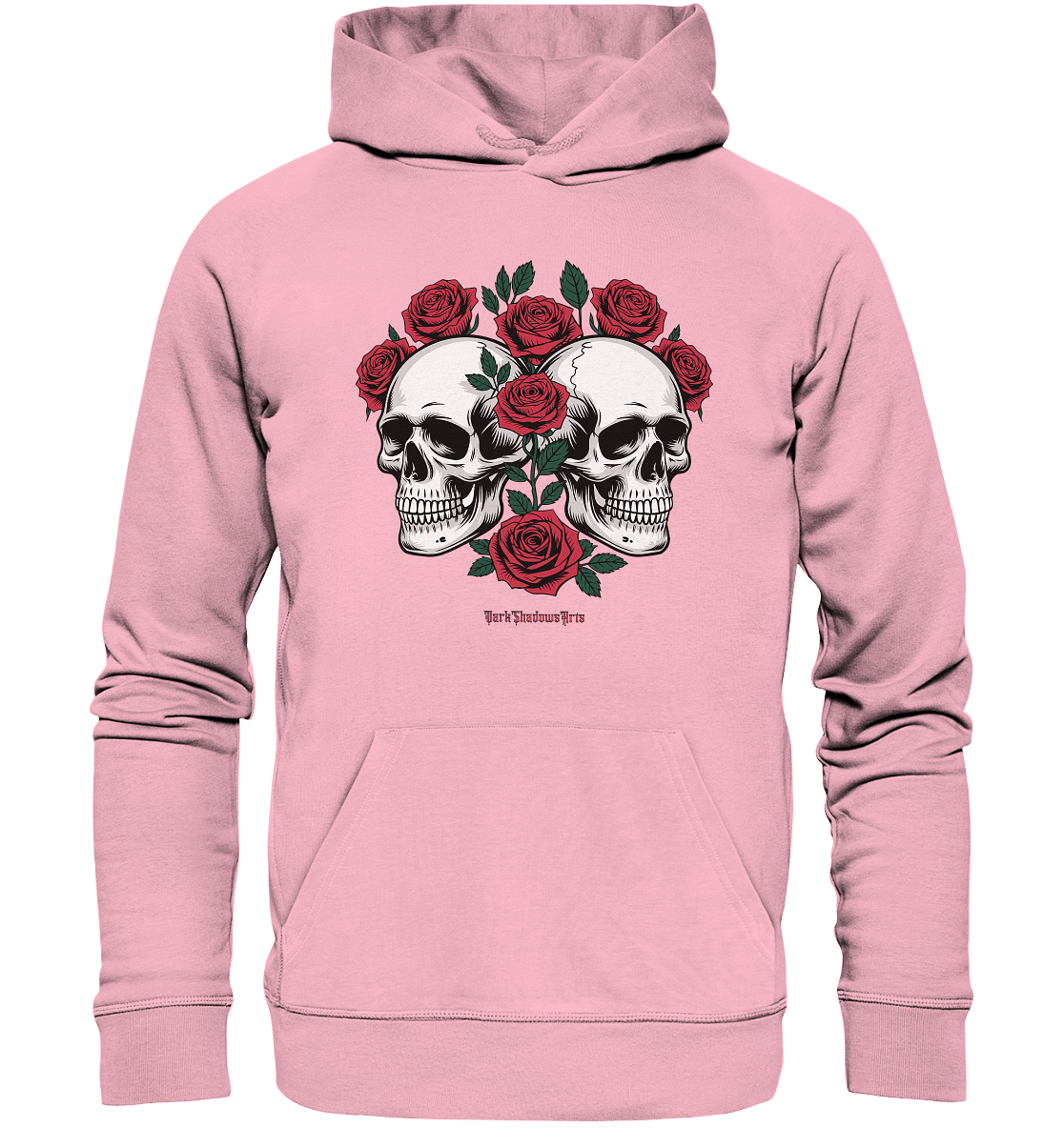 Skulls & Roses – Zwischen Leben, Tod & dunkler Eleganz - Organic Hoodie | Hoodies | Dark Shadows Arts
