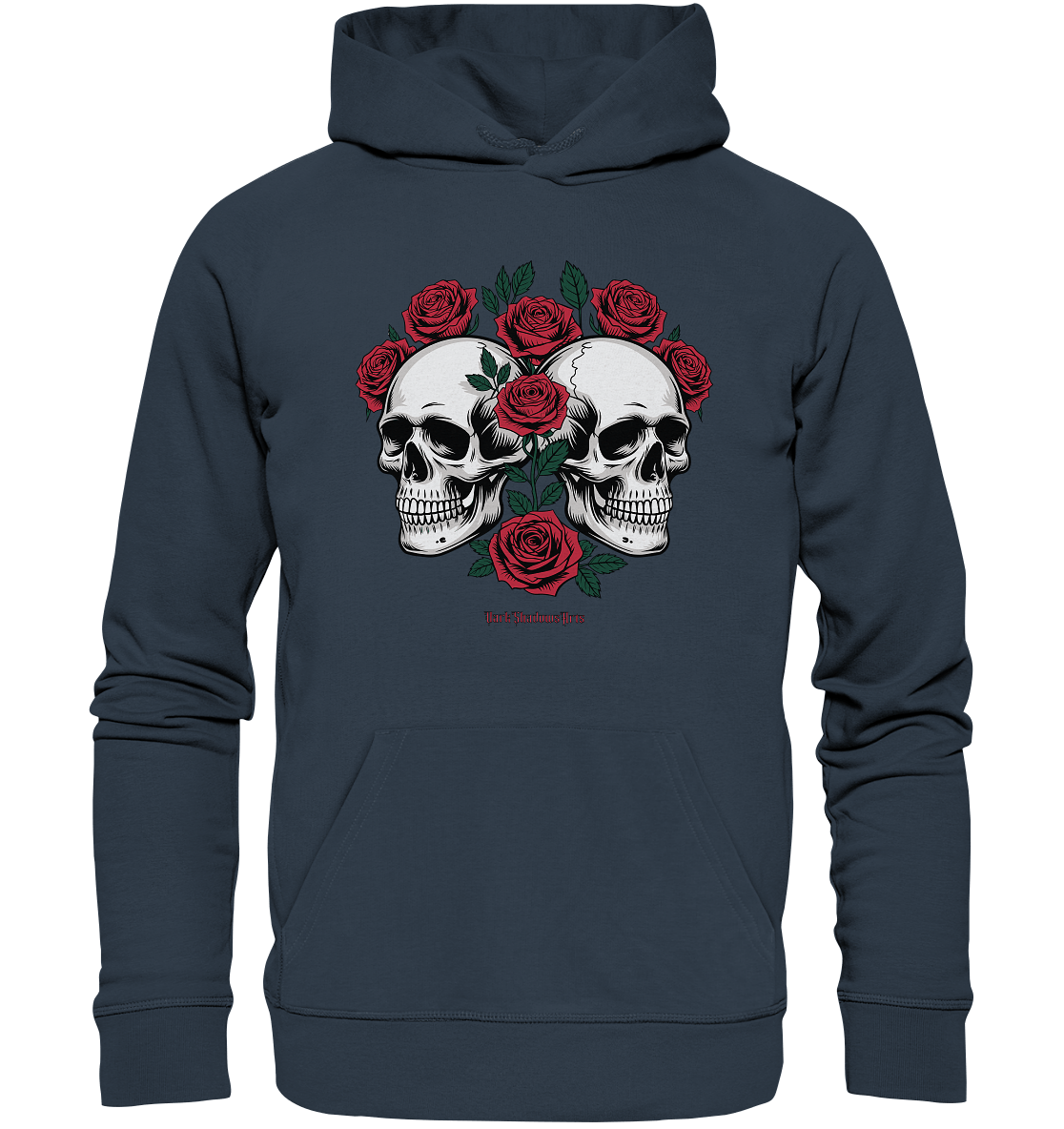 Skulls & Roses – Zwischen Leben, Tod & dunkler Eleganz - Organic Hoodie | Hoodies | Dark Shadows Arts
