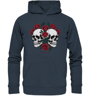 Skulls & Roses – Zwischen Leben, Tod & dunkler Eleganz - Organic Hoodie | Hoodies | Dark Shadows Arts