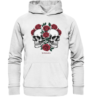 Skulls & Roses – Zwischen Leben, Tod & dunkler Eleganz - Organic Hoodie | Hoodies | Dark Shadows Arts