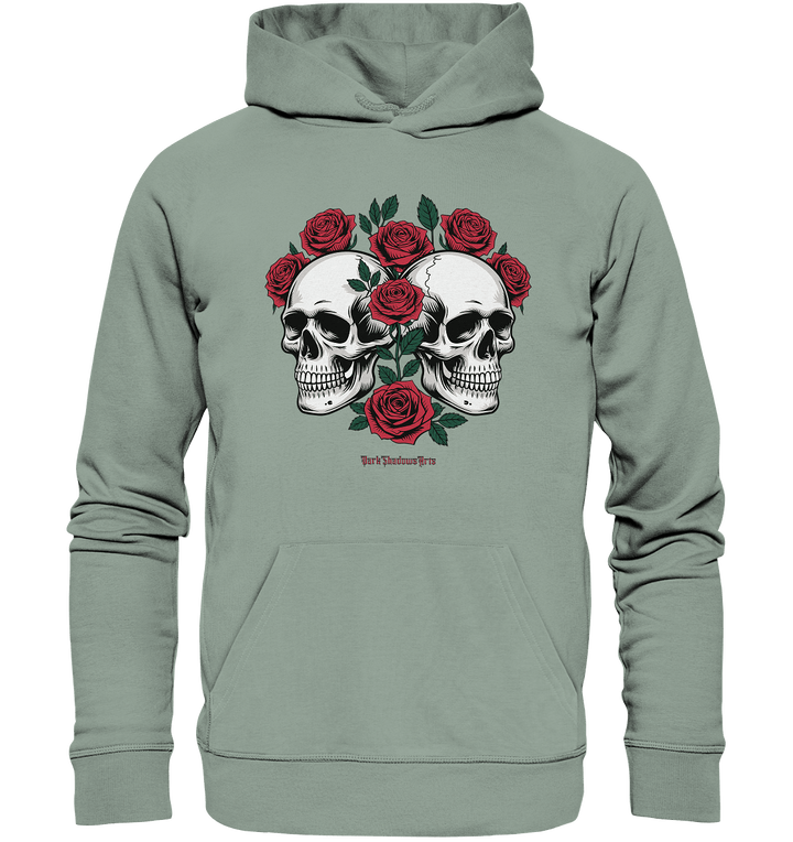 Skulls & Roses – Zwischen Leben, Tod & dunkler Eleganz - Organic Hoodie | Hoodies | Dark Shadows Arts