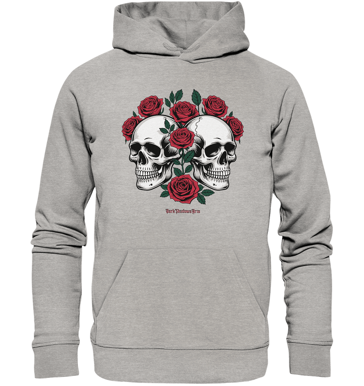 Skulls & Roses – Zwischen Leben, Tod & dunkler Eleganz - Organic Hoodie | Hoodies | Dark Shadows Arts