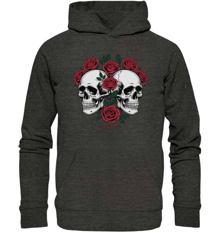 Skulls & Roses – Zwischen Leben, Tod & dunkler Eleganz - Organic Hoodie | Hoodies | Dark Shadows Arts