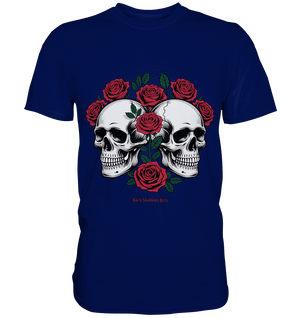 Skulls & Roses – Zwischen Leben, Tod & dunkler Eleganz - Premium Shirt | Unisex - Shirts | Dark Shadows Arts