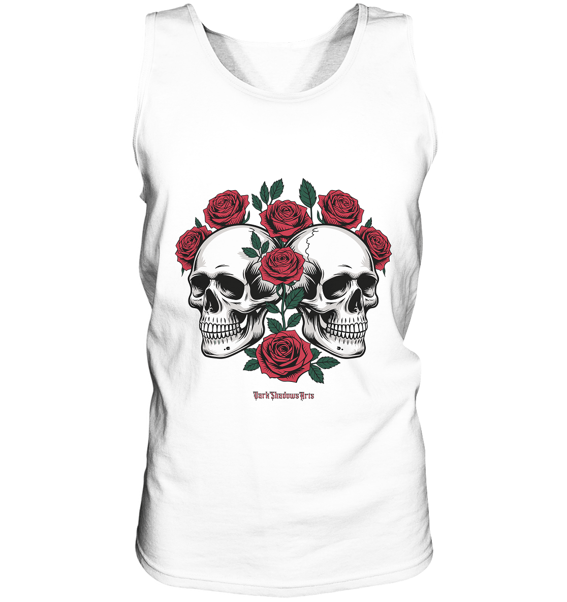Skulls & Roses – Zwischen Leben, Tod & dunkler Eleganz - Relaxed Tank Top | Tank - Tops | Dark Shadows Arts