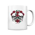 Skulls & Roses – Zwischen Leben, Tod & dunkler Eleganz - Tasse glossy | Trinkgefäße | Dark Shadows Arts