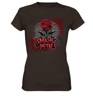 Smash the Petals - Alternative Rose & Rebellion - Ladies Premium Shirt | Lady - Shirts | Dark Shadows Arts